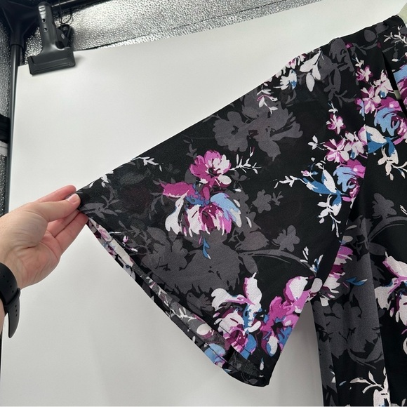 Torrid Floral Fit and Flare Floral Dress Career Business Size 18 - Picture 3 of 6